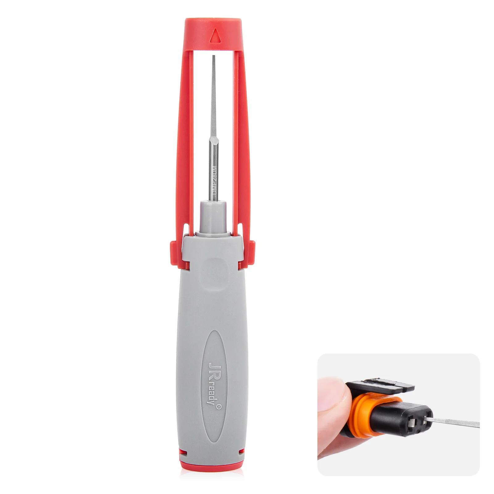Инструмент для извлечения JRready JRconDRK-DMP280M для Delphi Metri-Pack 150/280/630 и других маленьких одиночных пружинных клемм
Инструмент для извлечения JRready JRconDRK-DMP280M для Delphi Metri-Pack 150/280/630 и других маленьких одиночных пружинных клемм