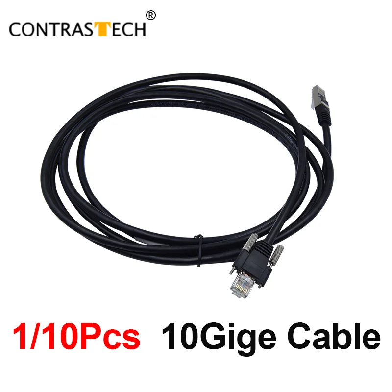1/10 шт. 10GigE промышленный Ethernet-кабель, высокоскоростной 10 Гбит/с, 3 м, 5 м, 10 м с стопорными винтами для автоматизации камеры машинного зрения
1/10 шт. 10GigE промышленный Ethernet-кабель, высокоскоростной 10 Гбит/с, 3 м, 5 м, 10 м с стопорными винтами для автоматизации камеры машинного зрения