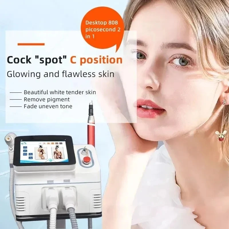 Portable 2 in 1 Picosecond Laser Tattoo Removal Beauty Machine 2000W Diode Laser 808 755 1064 Hair Removal Equipment
Portable 2 in 1 Picosecond Laser Tattoo Removal Beauty Machine 2000W Diode Laser 808 755 1064 Hair Removal Equipment