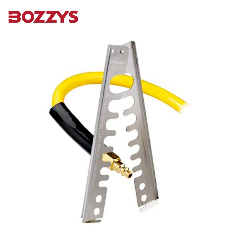 BOZZYS Stainless Steel Pneumatic Lockout Suitable for the Diameter of the Air Source Male Thread Joint of 7mm-20mm.
BOZZYS Stainless Steel Pneumatic Lockout Suitable for the Diameter of the Air Source Male Thread Joint of 7mm-20mm.
