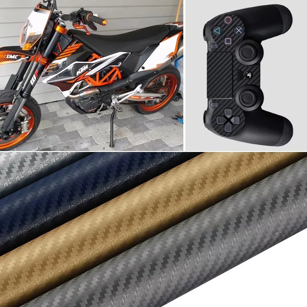 35cm x 200cm 3D Carbon Fiber Vinyl Wrap Film for Car Motorcycle Styling Self-Adhesive Auto Decals DIY Car Stickers Accessories
35cm x 200cm 3D Carbon Fiber Vinyl Wrap Film for Car Motorcycle Styling Self-Adhesive Auto Decals DIY Car Stickers Accessories
