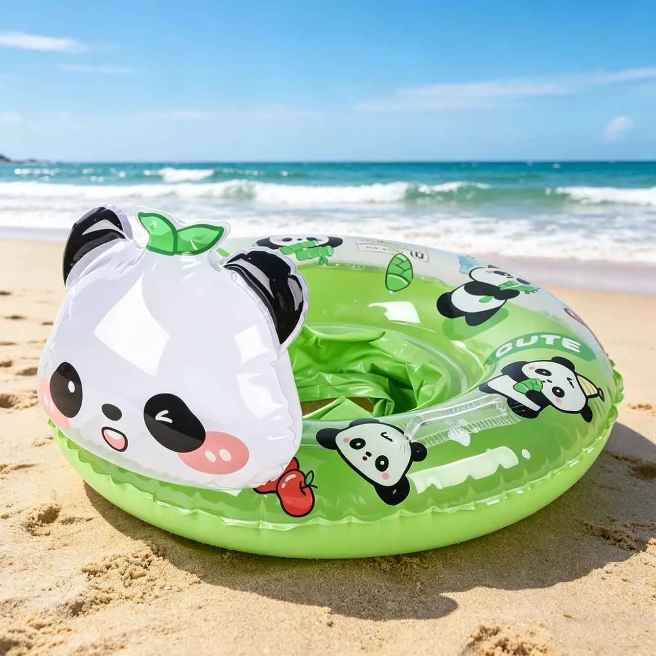 1PC Inflatable Swim Ring Pool Floats with Seat Handles Panda PVC Swimming Tube Water Float Ring for Beach Pool Summer
1PC Inflatable Swim Ring Pool Floats with Seat Handles Panda PVC Swimming Tube Water Float Ring for Beach Pool Summer