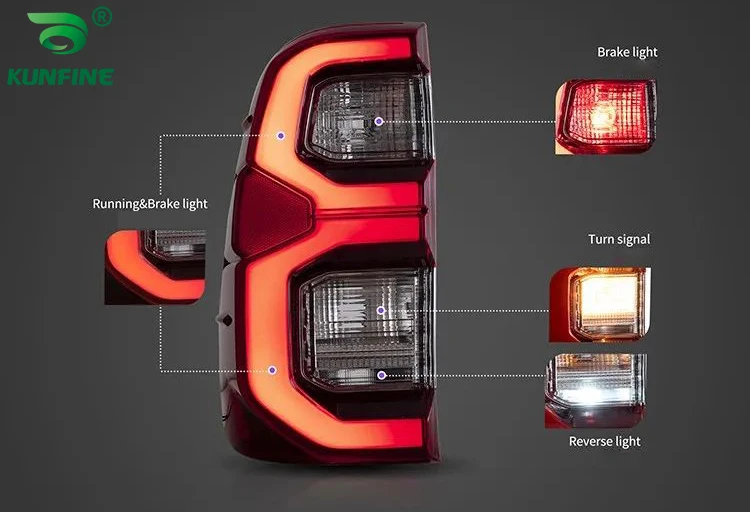 2 шт. автомобильный задний фонарь в сборе для Toyota Hilux 2015-2020, стоп-сигнал, указатель поворота, задние фонари, задний фонарь
2 шт. автомобильный задний фонарь в сборе для Toyota Hilux 2015-2020, стоп-сигнал, указатель поворота, задние фонари, задний фонарь