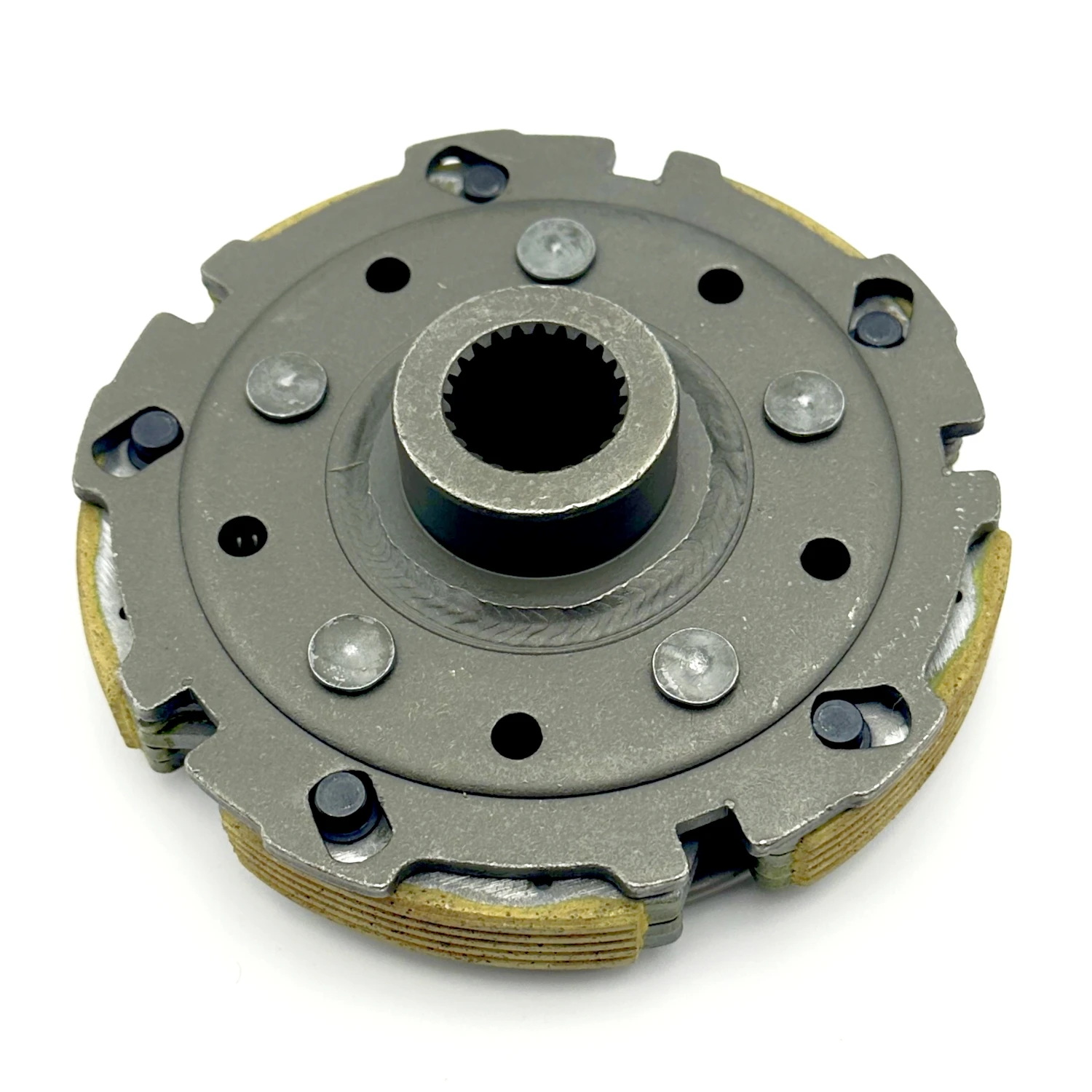 Wet Clutch Assy for Stels 400H 450H Hisun Forge 400 Tactic 400 HS400 21230-F12-0000 LU020593 21230-003-0000
Wet Clutch Assy for Stels 400H 450H Hisun Forge 400 Tactic 400 HS400 21230-F12-0000 LU020593 21230-003-0000