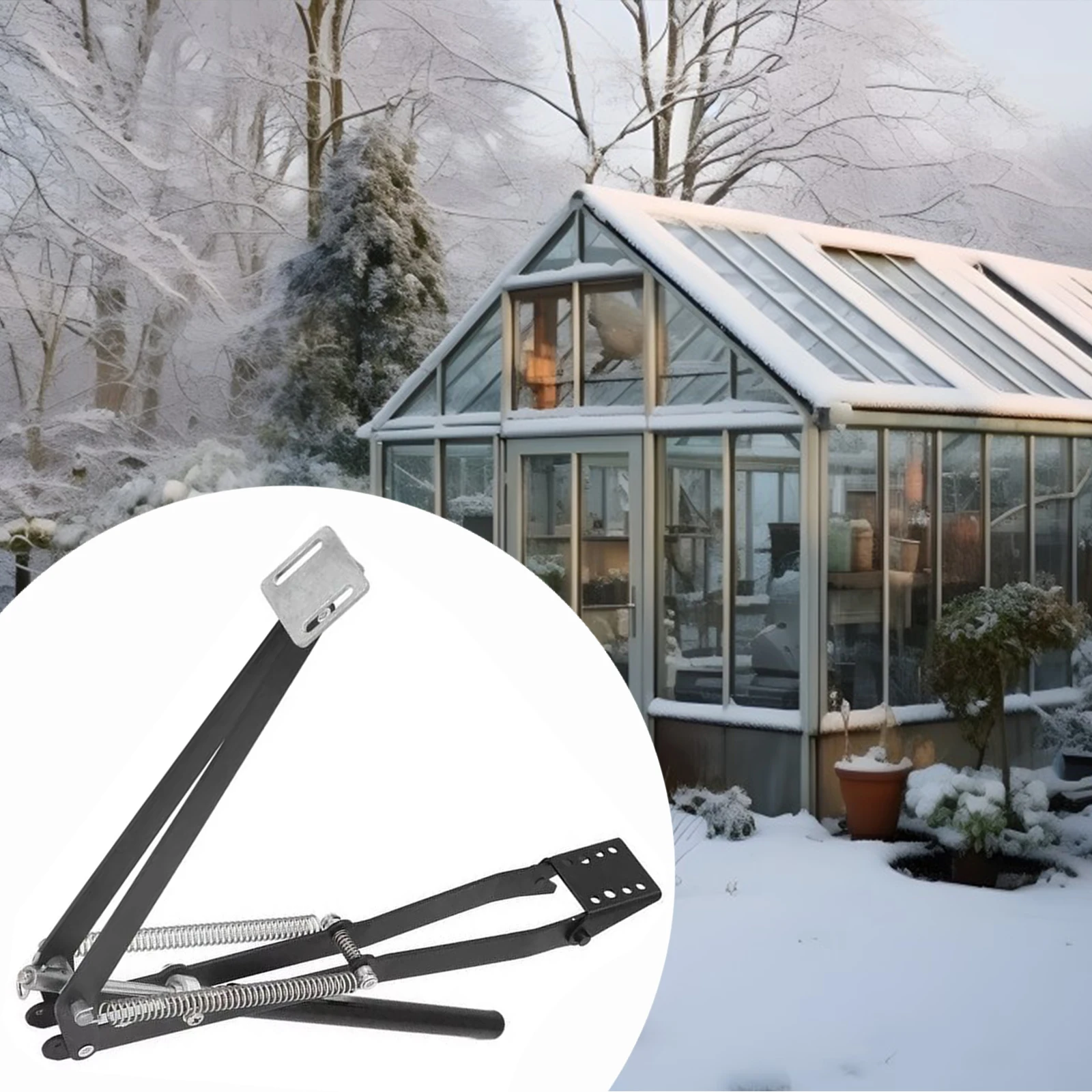 Automatic Greenhouse Vent Opener Replace Easily Install Sturdy Double Spring Auto Greenhouse Roof Vent Opening Kit Parts
Automatic Greenhouse Vent Opener Replace Easily Install Sturdy Double Spring Auto Greenhouse Roof Vent Opening Kit Parts