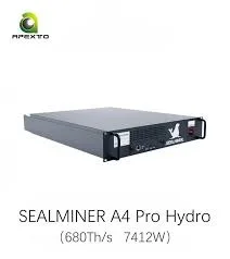 New in Stock Bitdeer SealMiner A4 Ultra Hydro 886Th/s 8372W
New in Stock Bitdeer SealMiner A4 Ultra Hydro 886Th/s 8372W