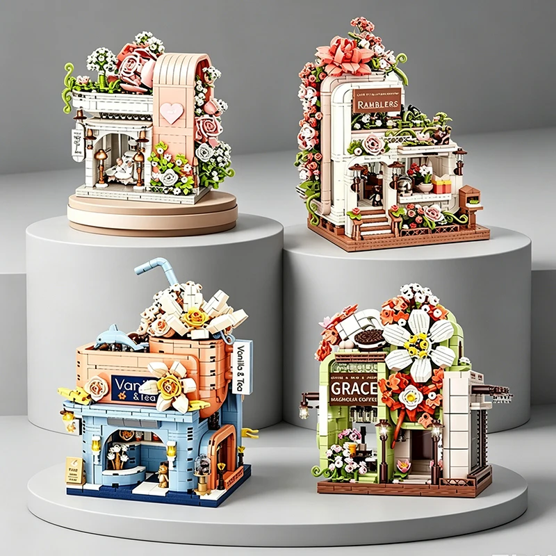 DIY Romantic Flower House Summer Flower House Ocean Flower House Encounter Flower House MOC Building Block Set Model Puzzle Toy
DIY Romantic Flower House Summer Flower House Ocean Flower House Encounter Flower House MOC Building Block Set Model Puzzle Toy