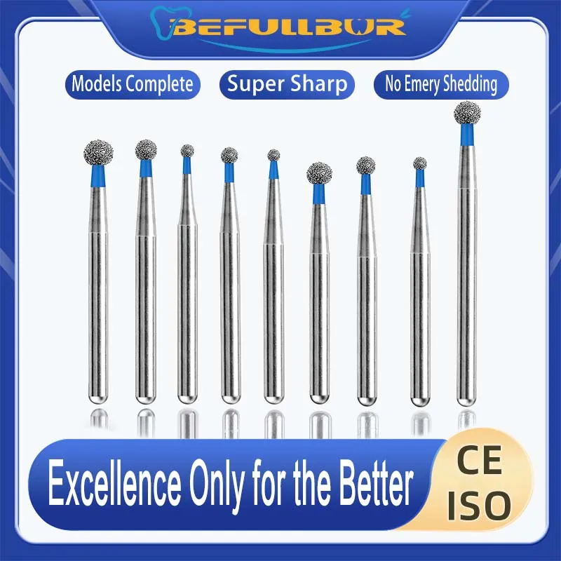 BEFULL WR Tpye 10PCS Dental Diamond Burs for High Speed Handpiece Polishing Teeth Stainless Steel Dentistry Nail Polishing
BEFULL WR Tpye 10PCS Dental Diamond Burs for High Speed Handpiece Polishing Teeth Stainless Steel Dentistry Nail Polishing