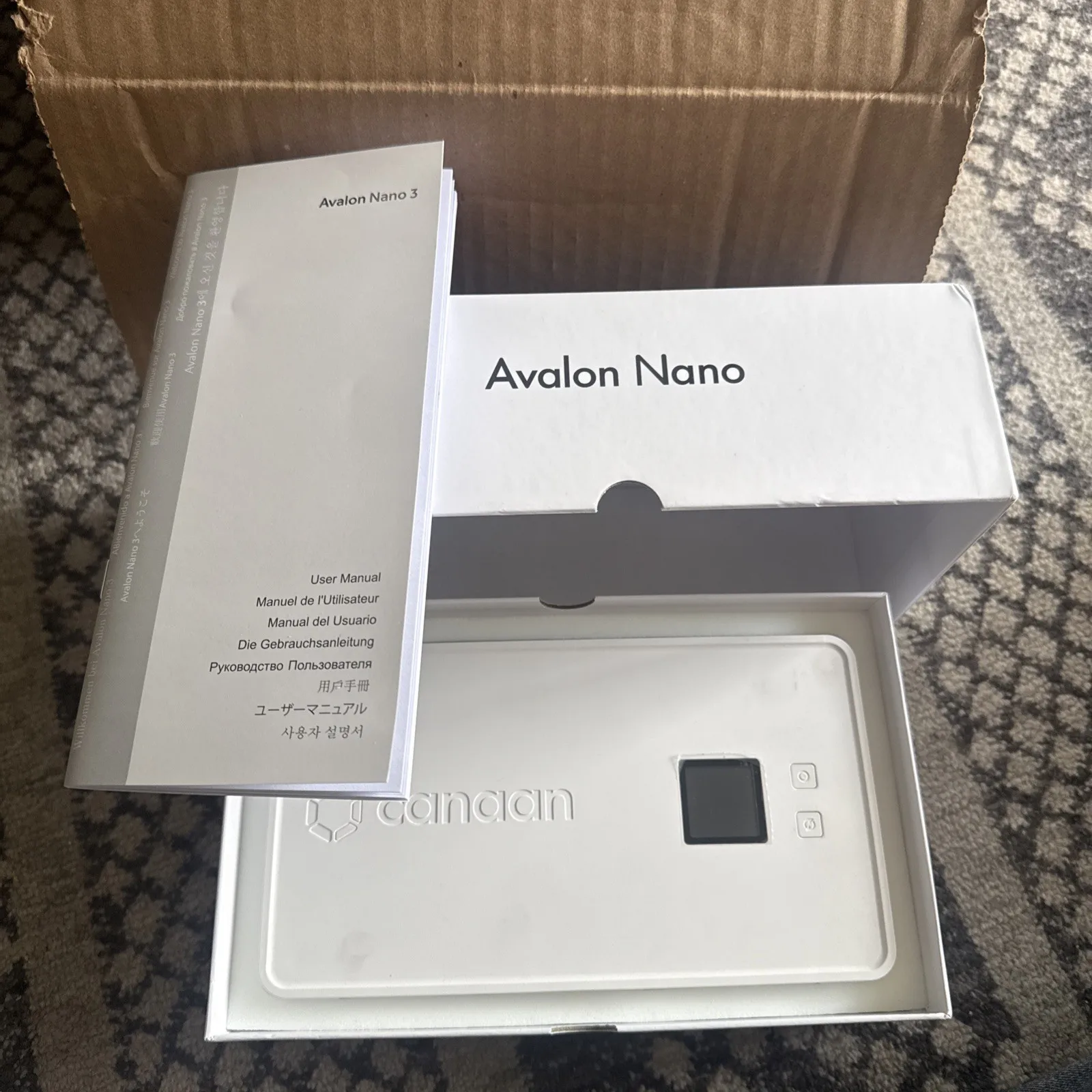 AG BUY 2 GET 1 FREE Canaan Avalon Nano 3S Compact Plug-n-Play Desktop Bitcoin Miner - White
AG BUY 2 GET 1 FREE Canaan Avalon Nano 3S Compact Plug-n-Play Desktop Bitcoin Miner - White