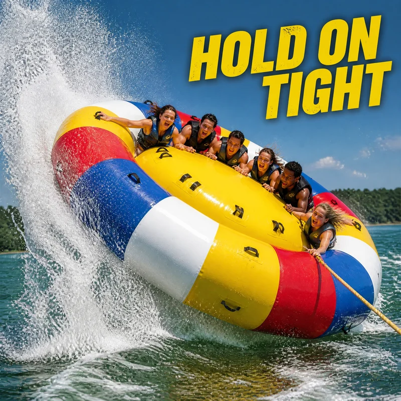 US Stock FluxionX 10x10FT Inflatable Disco UFO Towable Water Float for 6-8 Riders, 0.9mm Heavy-Duty PVC Lake Party Platform with Electric Pump, Carry Bag & Repair Tube
US Stock FluxionX 10x10FT Inflatable Disco UFO Towable Water Float for 6-8 Riders, 0.9mm Heavy-Duty PVC Lake Party Platform with Electric Pump, Carry Bag & Repair Tube