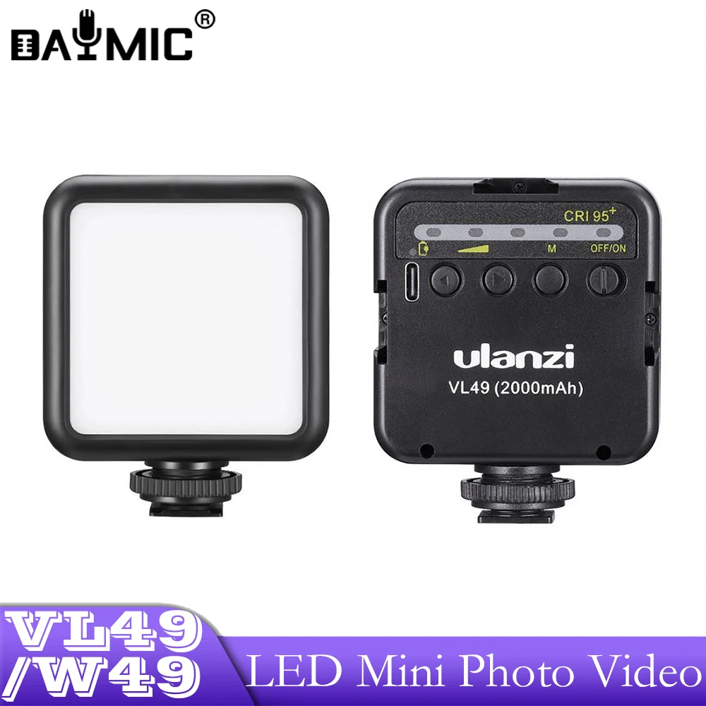 Оптовая продажа, освещение для фотографического видео Ulanzi VL49 светодиодный 6W Mini
Оптовая продажа, освещение для фотографического видео Ulanzi VL49 светодиодный 6W Mini