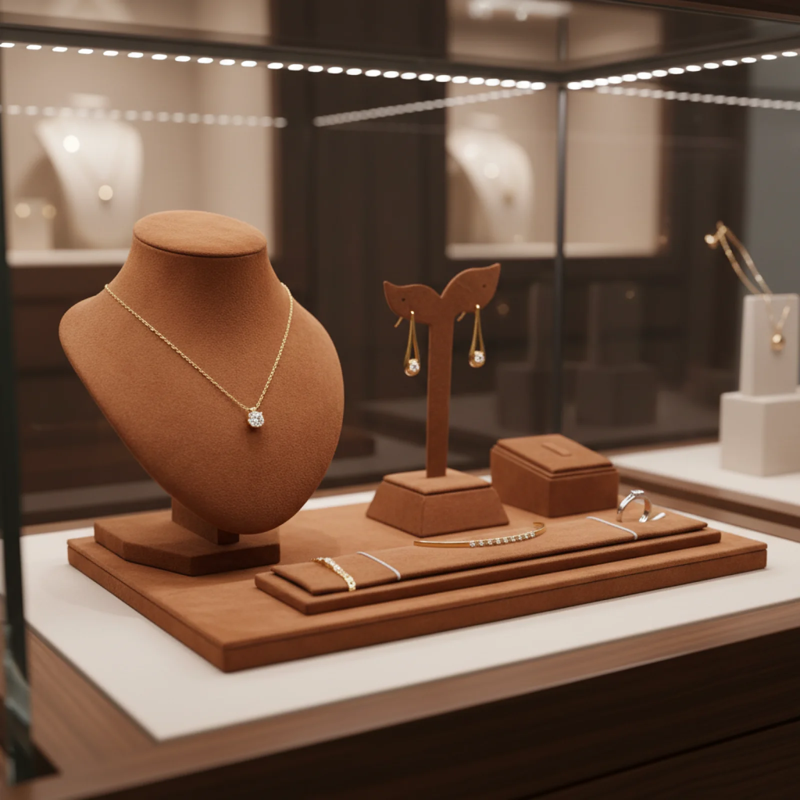 Jewelry Display Stand Elegant Versatile Gifts, Decoration Organizer Holder, Necklace Bust for Retail Store Home Earring Vanity
Jewelry Display Stand Elegant Versatile Gifts, Decoration Organizer Holder, Necklace Bust for Retail Store Home Earring Vanity