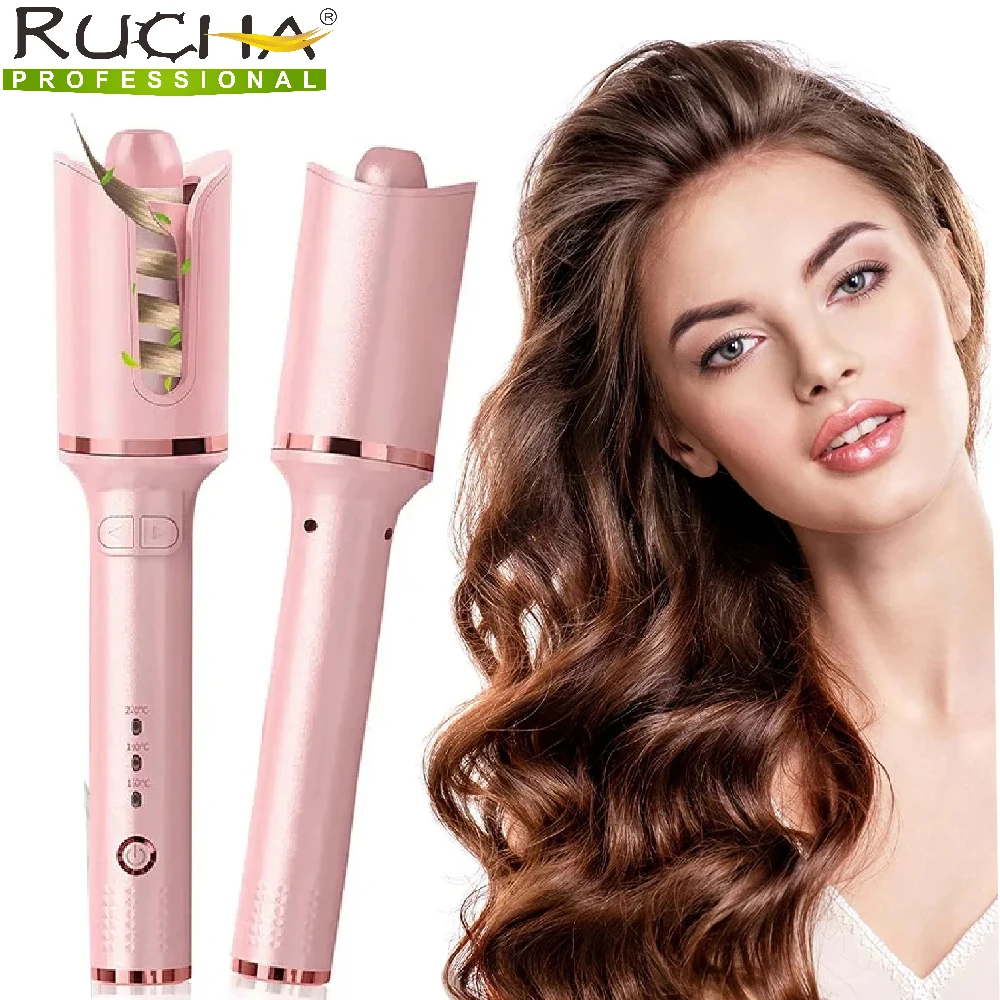 Professional Hair Curler Automatic Curling Iron Crimp Hair Waver Tongs Rotating Hair Curling Wand Electric Curling Ceramic Hair
Professional Hair Curler Automatic Curling Iron Crimp Hair Waver Tongs Rotating Hair Curling Wand Electric Curling Ceramic Hair
