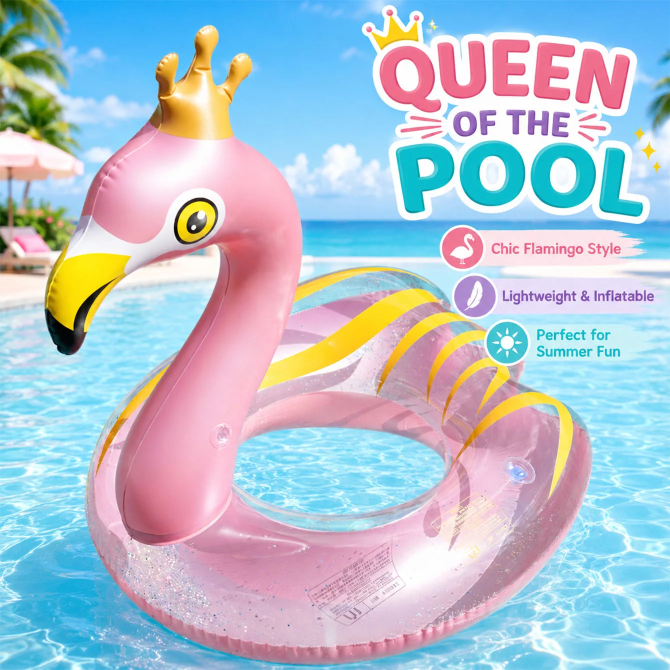 1PC Inflatable Swimming Rings, Pool Floats Swim Tubes Rings Round Shape Cartoon Design Beach Water Lounge Party Supplies
1PC Inflatable Swimming Rings, Pool Floats Swim Tubes Rings Round Shape Cartoon Design Beach Water Lounge Party Supplies