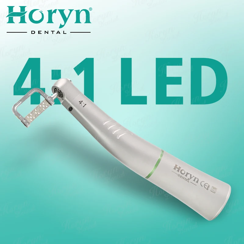 Horyn 4:1 Dental IPR Contra Angle Handpiece Orthodontic Stripping System Interproximal Reduction Tool with Diamond Coated Files
Horyn 4:1 Dental IPR Contra Angle Handpiece Orthodontic Stripping System Interproximal Reduction Tool with Diamond Coated Files