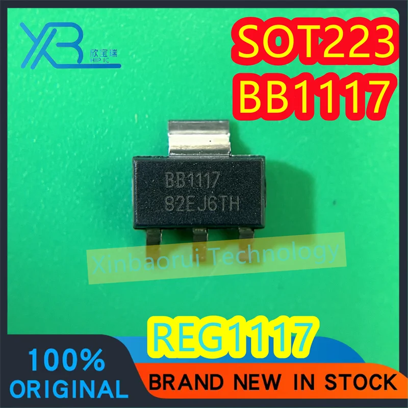 (5/20pieces) REG1117 BB1117 SOT223 adjustable linear regulator chip IC new original electronics spot
(5/20pieces) REG1117 BB1117 SOT223 adjustable linear regulator chip IC new original electronics spot