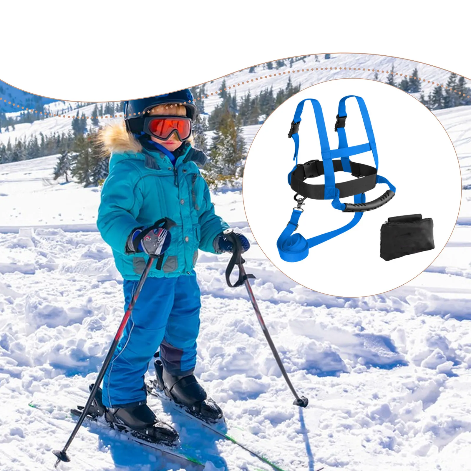 Детская лыжная привязь на плечо, регулируемая, защитная, для зимних видов спорта, велоспорта, активного отдыха, обучения катанию на лыжах и скейтборде
Детская лыжная привязь на плечо, регулируемая, защитная, для зимних видов спорта, велоспорта, активного отдыха, обучения катанию на лыжах и скейтборде