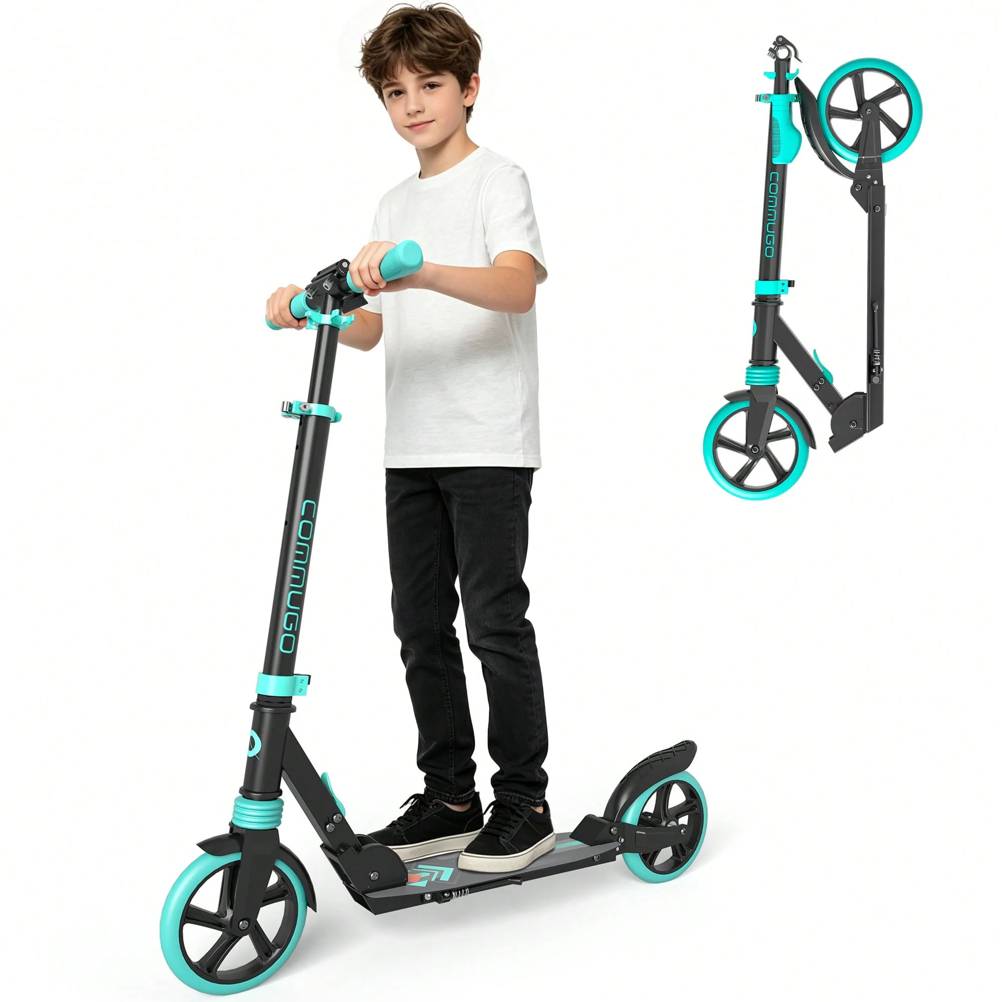 SIMATE T1pro Non Electric Scooter Fashion Trend Portable Kick Scooter for Kids Teens Foldable Scooter With Adjustable Handlebars Height Holiday Gift
SIMATE T1pro Non Electric Scooter Fashion Trend Portable Kick Scooter for Kids Teens Foldable Scooter With Adjustable Handlebars Height Holiday Gift