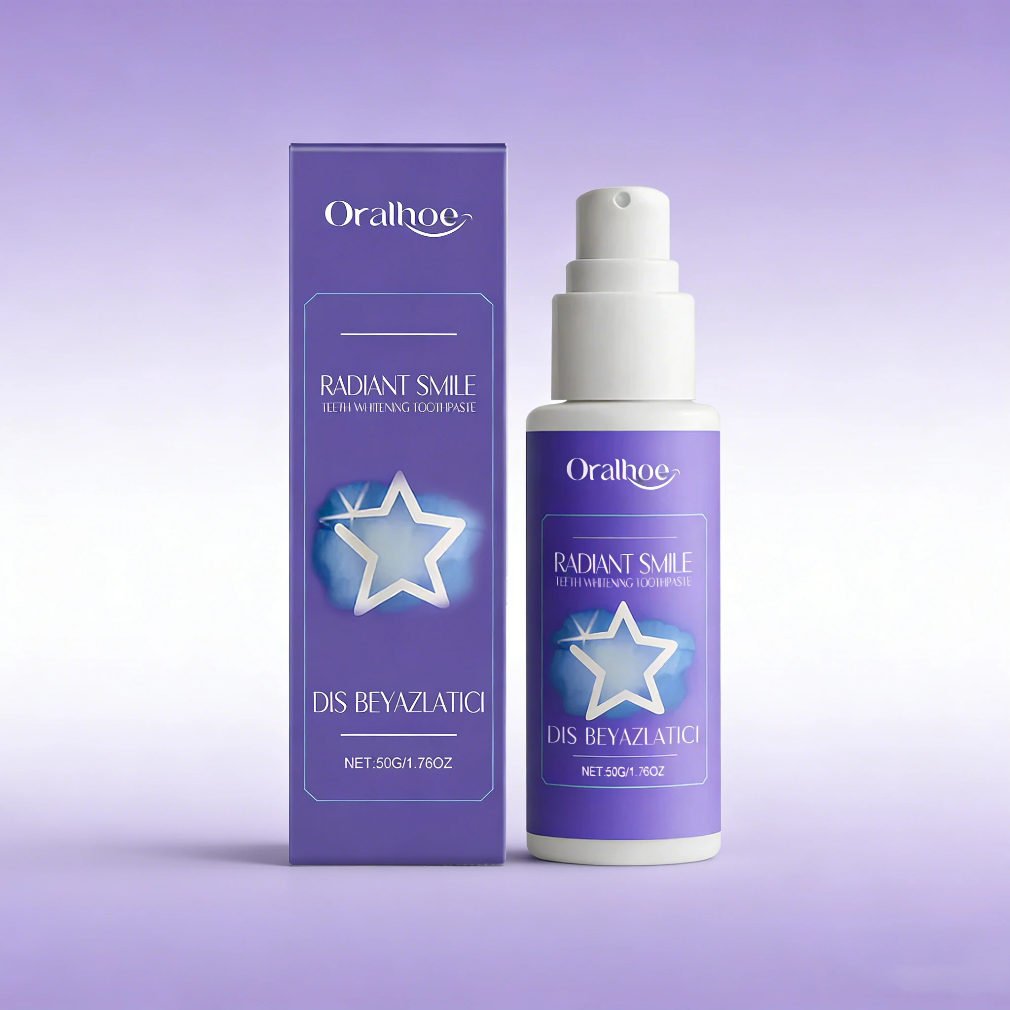 ORALHOE 50g Teeth Whitening Toothpaste Fresh Oral Improve Plaque Stains Keep Hygiene Remove Yellow Tooth Brighten toothpaste
ORALHOE 50g Teeth Whitening Toothpaste Fresh Oral Improve Plaque Stains Keep Hygiene Remove Yellow Tooth Brighten toothpaste