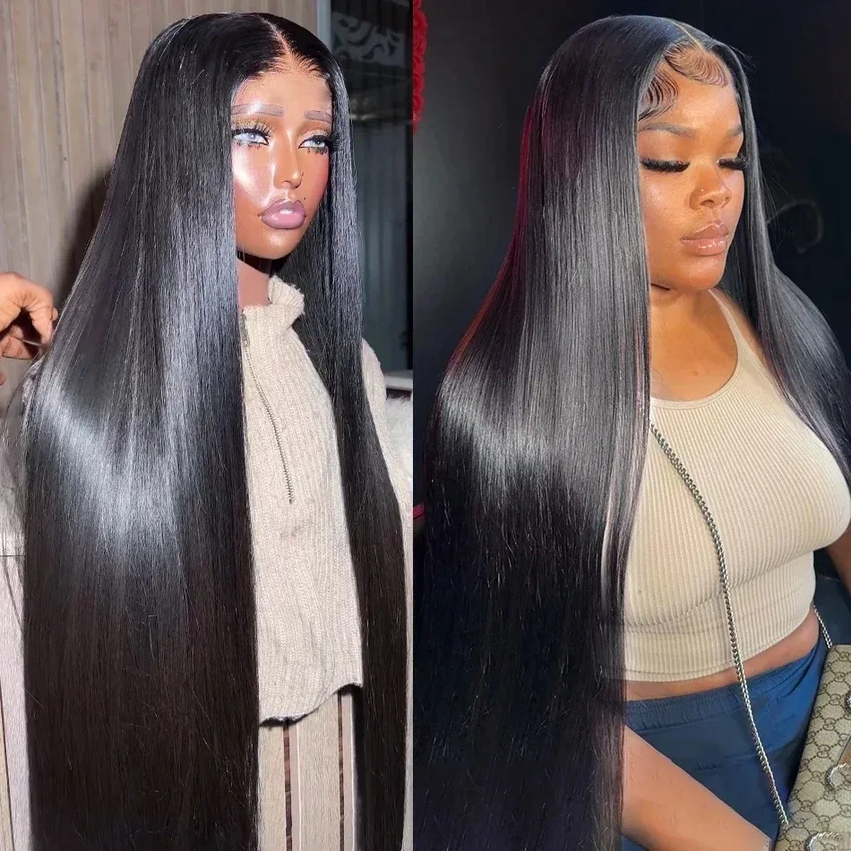 30 40 Inch 13x5 13x7 HD Transparent Bone Straight Lace Front Human Hair Wigs Brazilian Frontal Wigs For Women 200 Density
30 40 Inch 13x5 13x7 HD Transparent Bone Straight Lace Front Human Hair Wigs Brazilian Frontal Wigs For Women 200 Density