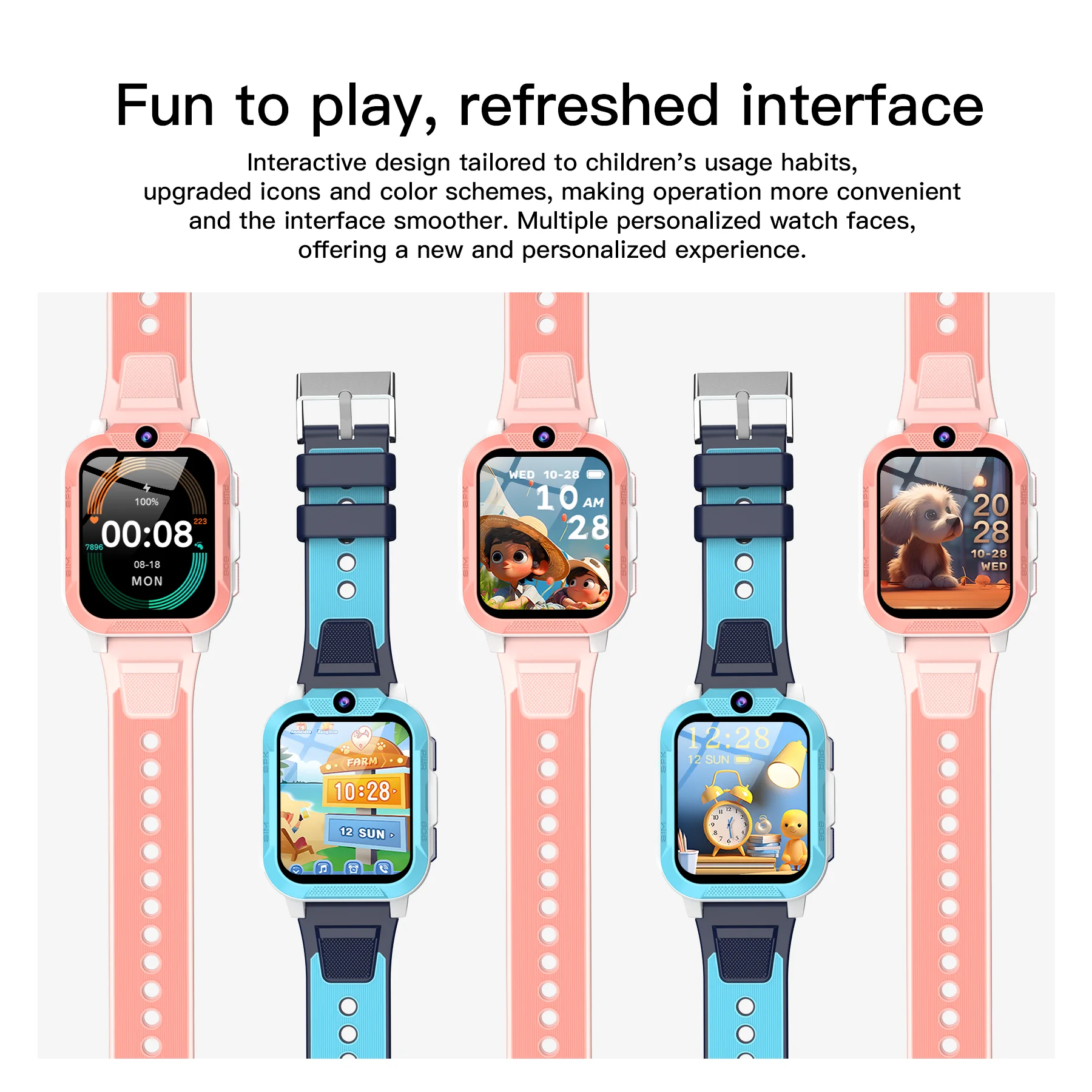 Blackview Z40 Pro Kids Smart Watch LBS+WiFi+GPS Triple AI Positioning Large 850mAh Battery 4G Video Call Phone Watch Smartwatch Blackview Z40 Pro Kids Smart Watch LBS+WiFi+GPS Triple AI Positioning Large 850mAh Battery 4G Video Call Phone Watch Smartwatch