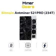 Купить сейчас: Bitmain Antminer S21 Pro с хешрейтом 234T, 3531 Вт, для майнинга BTC и BCH (биткоин)
Купить сейчас: Bitmain Antminer S21 Pro с хешрейтом 234T, 3531 Вт, для майнинга BTC и BCH (биткоин)