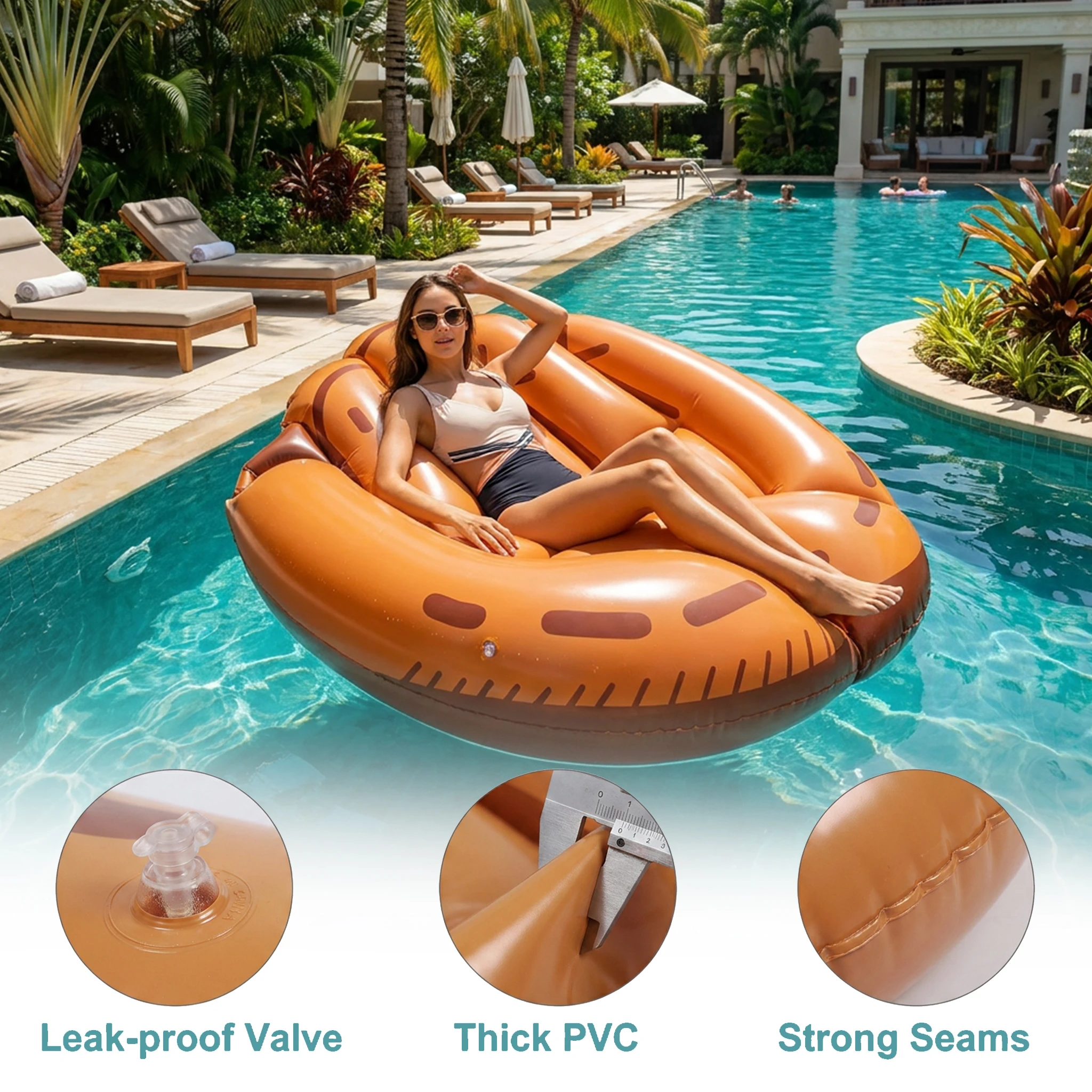 Giant Inflatable Football Glove Pool Float Lounger Creative Water Mattress Swimming Ring for Adults Summer Beach Pool Party Toys
Giant Inflatable Football Glove Pool Float Lounger Creative Water Mattress Swimming Ring for Adults Summer Beach Pool Party Toys