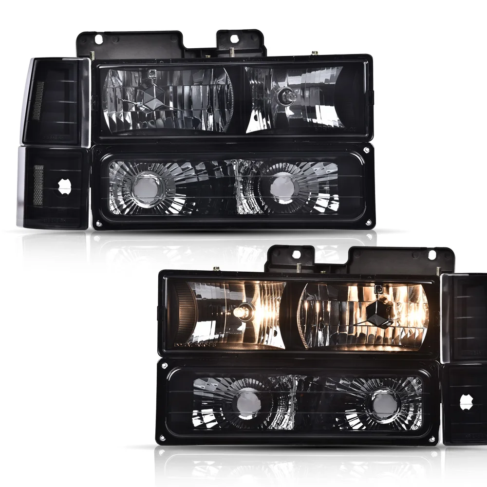 Headlights Assembly Compatible with Gmc C1500 K1500 Yukon/Gmc C1500 C2500 K1500 K2500 Suburban 94-99 Bumper Headlamp
Headlights Assembly Compatible with Gmc C1500 K1500 Yukon/Gmc C1500 C2500 K1500 K2500 Suburban 94-99 Bumper Headlamp