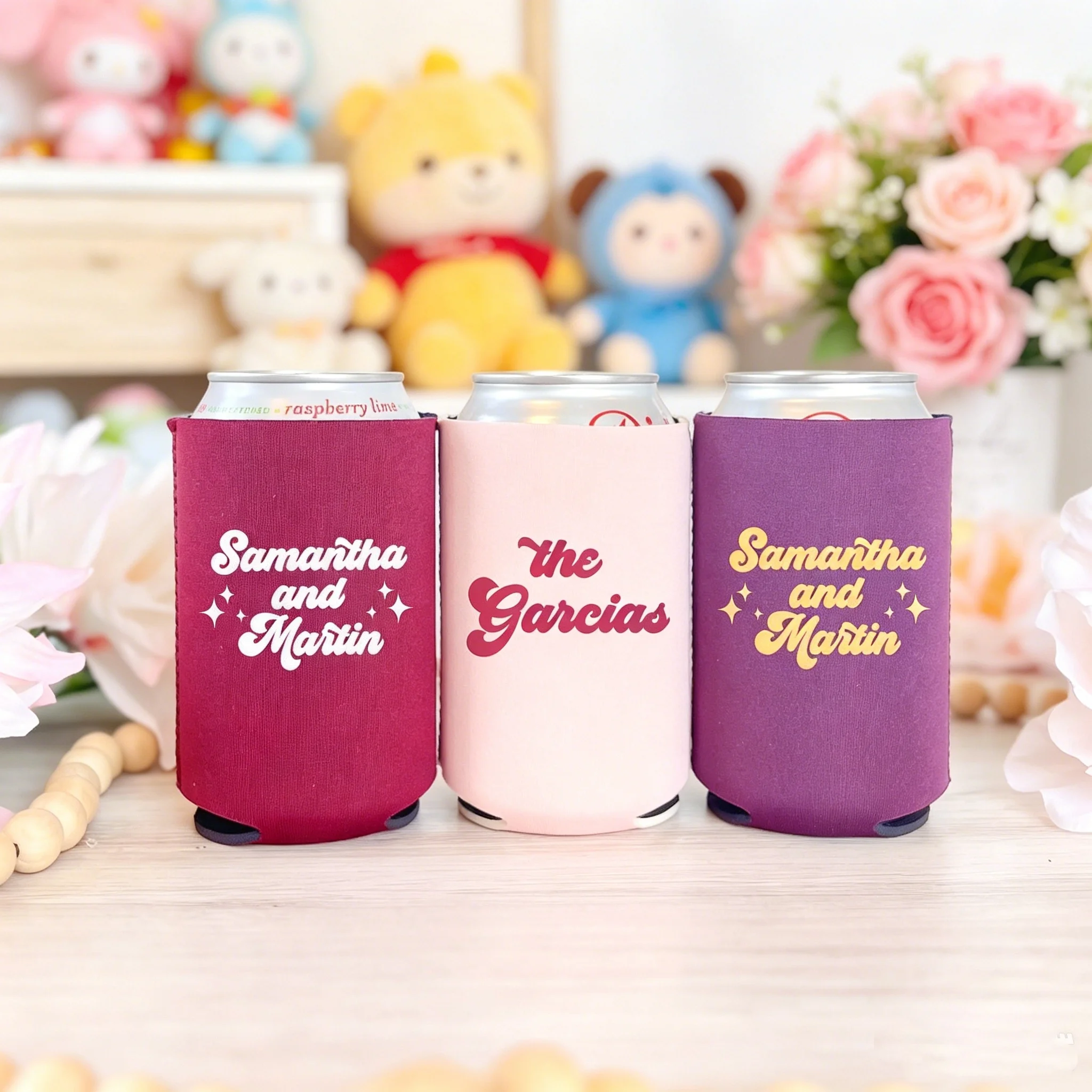 10/20/30pcs Collapsible Foam Can Cooler Custom Personalized Print Insulated Drink Holder Wedding Supplies
10/20/30pcs Collapsible Foam Can Cooler Custom Personalized Print Insulated Drink Holder Wedding Supplies