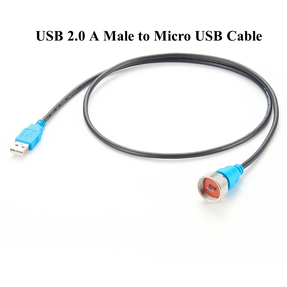Ruggized USB 2.0 A to Micro USB Extension Cable IP67 Waterproof Rugged USB A Male to Micro USB Male Cable Outdoor USB Cable
Ruggized USB 2.0 A to Micro USB Extension Cable IP67 Waterproof Rugged USB A Male to Micro USB Male Cable Outdoor USB Cable
