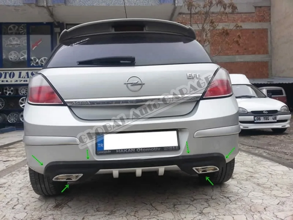 For Opel Astra H 2004 2005 2006 2007 2008 2009 2010 2011 2012 2013 Diffuser Rear Bumper Extension Attachment Car Auto Exhaust
For Opel Astra H 2004 2005 2006 2007 2008 2009 2010 2011 2012 2013 Diffuser Rear Bumper Extension Attachment Car Auto Exhaust