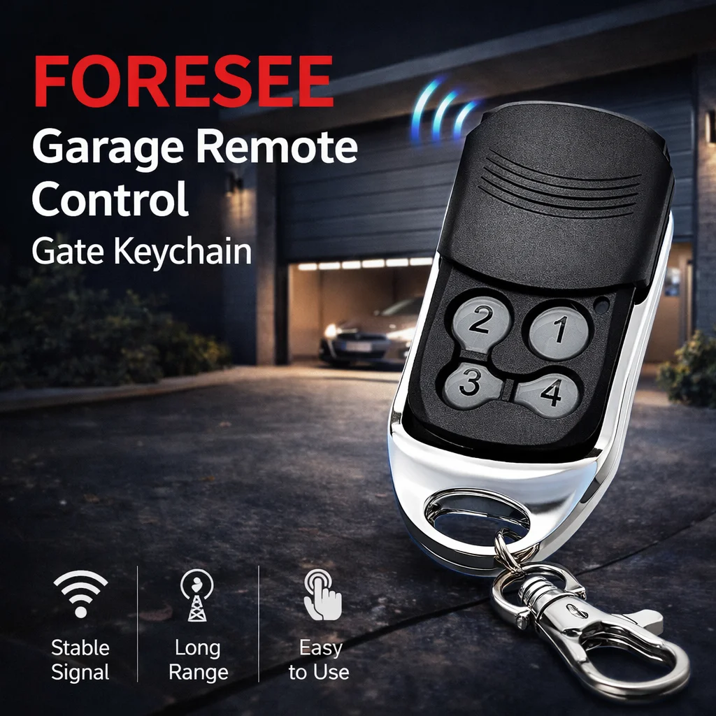 FORESEE Automatic Door Garage Remote Control For FORESEE FR1 FR36 FR30 FR36B FR4 FR11 FR32 FR36A FR38 FR42 FR 46433MHz
FORESEE Automatic Door Garage Remote Control For FORESEE FR1 FR36 FR30 FR36B FR4 FR11 FR32 FR36A FR38 FR42 FR 46433MHz