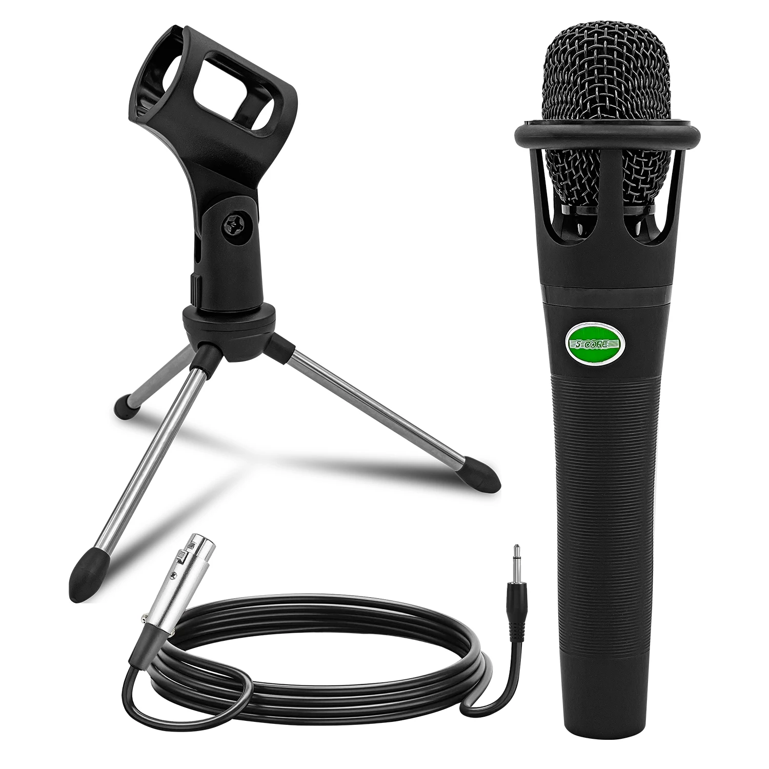 5 Core XLR Microphone Dynamic Mic Karaoke Singing Studio Mics Handheld Microfono MIC CROWN
5 Core XLR Microphone Dynamic Mic Karaoke Singing Studio Mics Handheld Microfono MIC CROWN