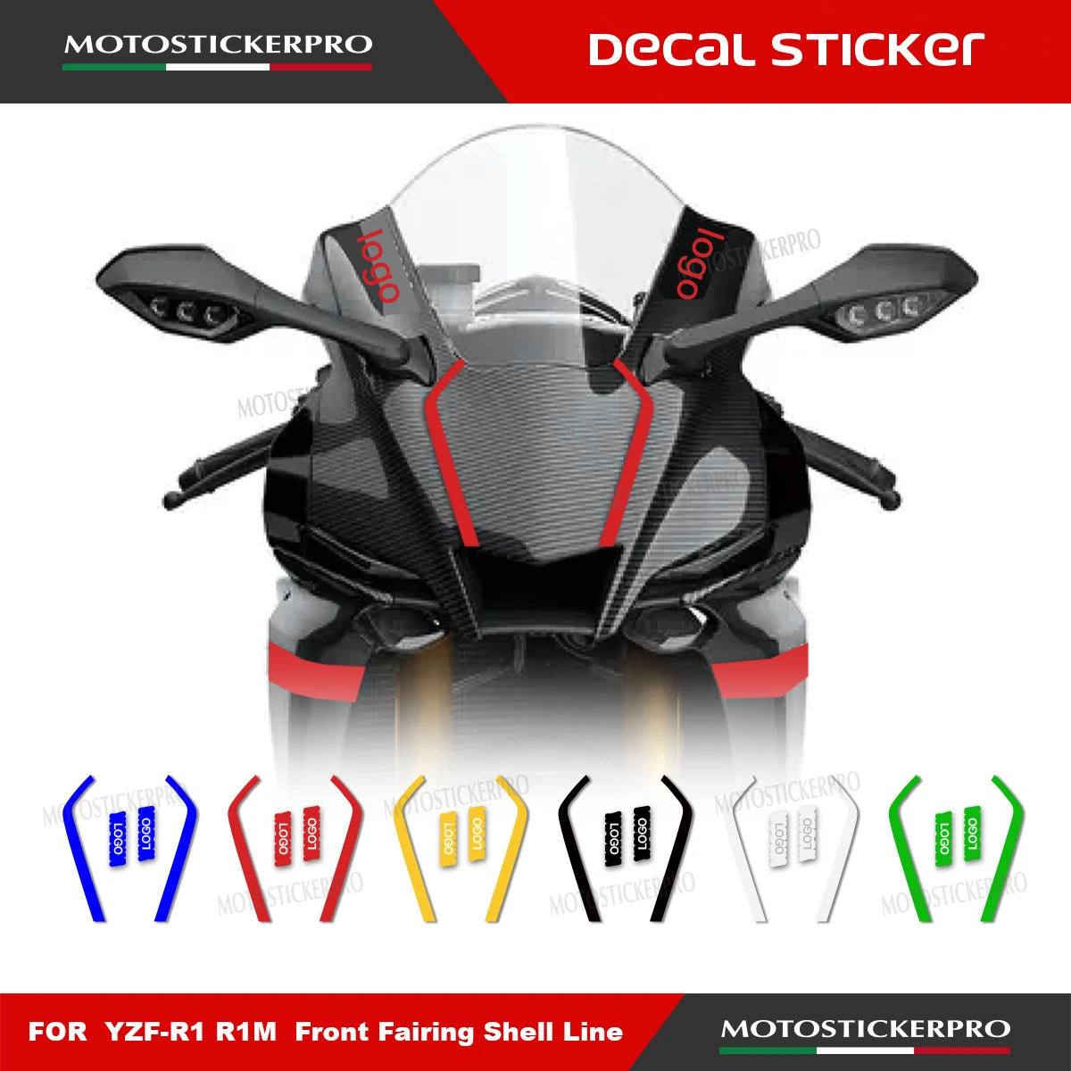 2020-2021-2024-2025 R1m Motorcycle Front Fairing Shell Line sticker Decal FOr YAMAHA YZFR1 R1 R1M 2015-2025 New sticker Decal
2020-2021-2024-2025 R1m Motorcycle Front Fairing Shell Line sticker Decal FOr YAMAHA YZFR1 R1 R1M 2015-2025 New sticker Decal