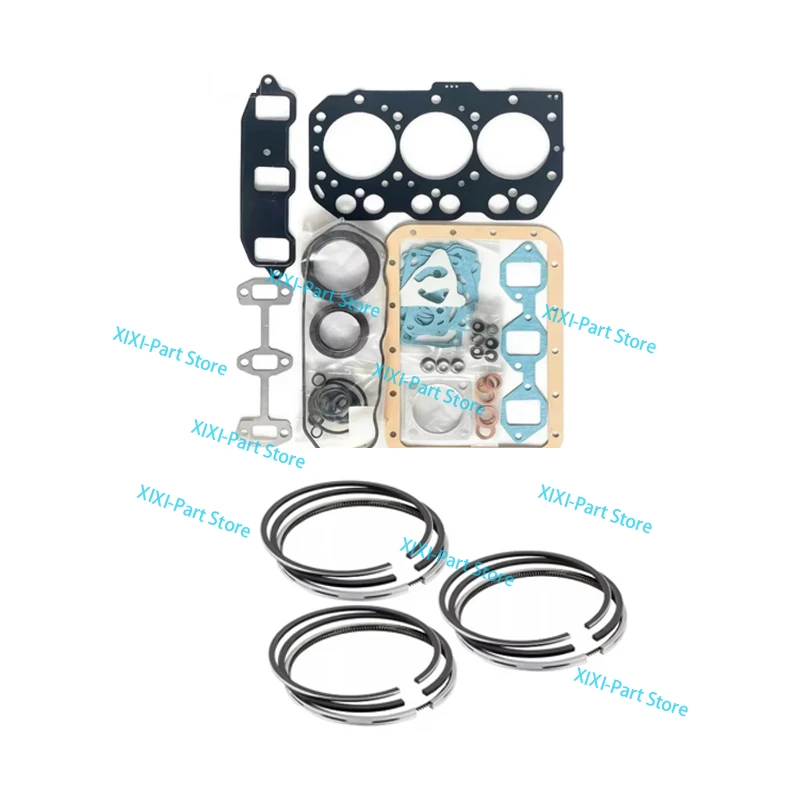 3TNE74 Piston Ring+ Full Gasket Kit Set 74*1.5HK+1.5+3 For Yanmar Engine Cylinder Head Gasket Overhaul Rebuild Kit
3TNE74 Piston Ring+ Full Gasket Kit Set 74*1.5HK+1.5+3 For Yanmar Engine Cylinder Head Gasket Overhaul Rebuild Kit