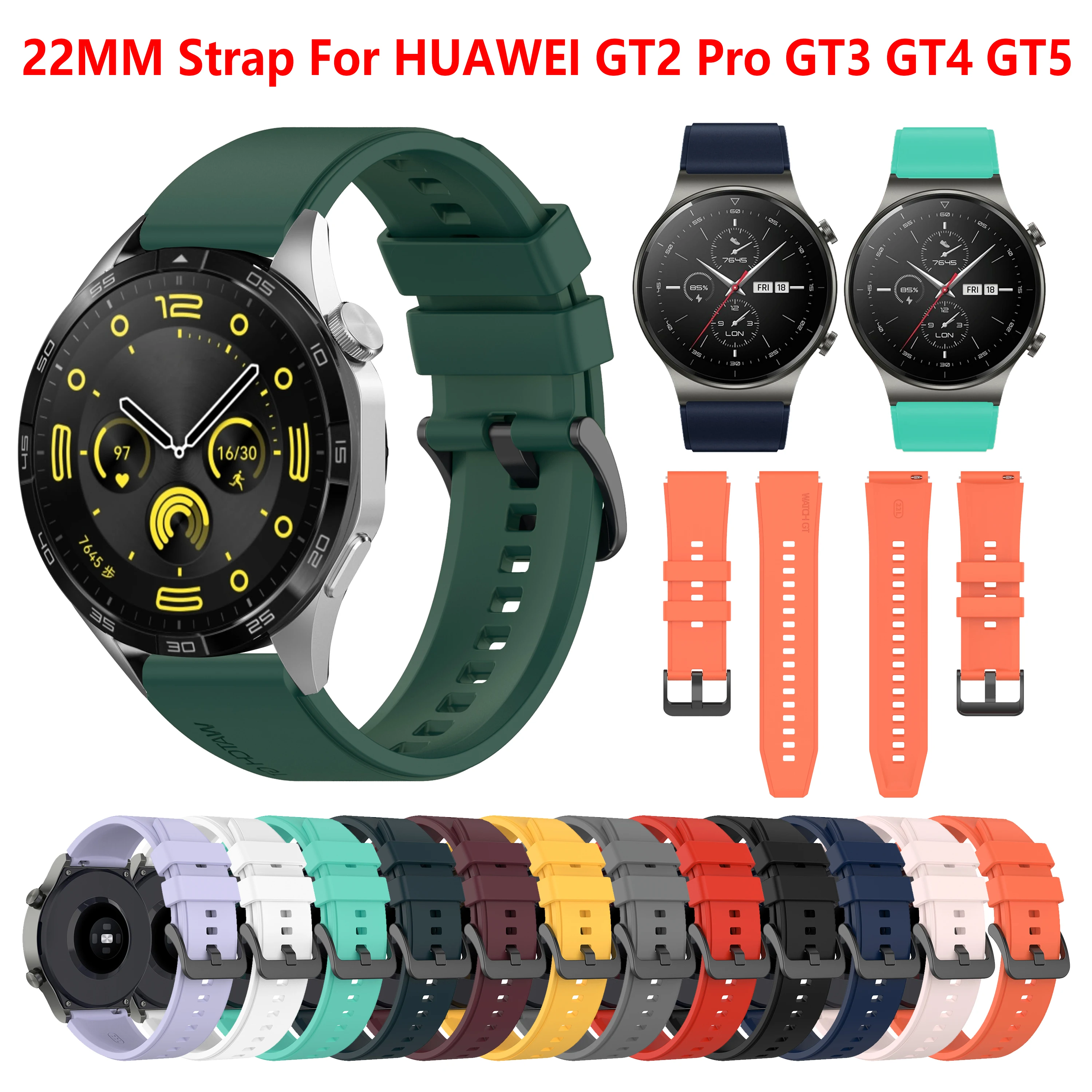 22mm Silicone Watch Band for Huawei 4 GT3 GT4 GT5 GT6 46MM Bracelet For Xiaomi Watch 2 pro Replacement Strap Watchbands Bracelet
22mm Silicone Watch Band for Huawei 4 GT3 GT4 GT5 GT6 46MM Bracelet For Xiaomi Watch 2 pro Replacement Strap Watchbands Bracelet