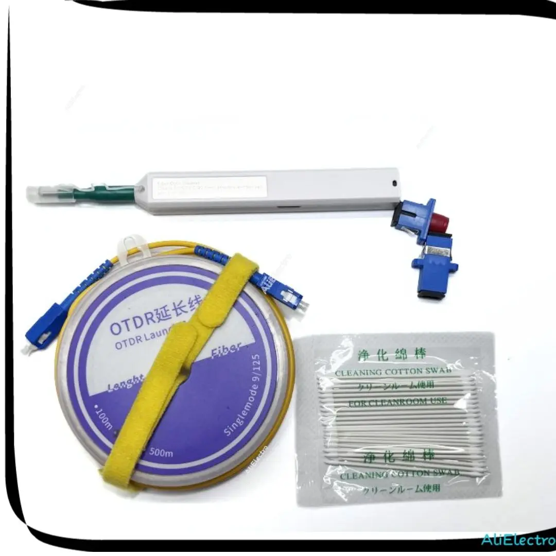 SC/UPC~SC/UPC OTDR Launch Cable Fiber 500M Single Mode FTTH SC UPC Test Extension Cord OTDR Dead Zone Eliminator
SC/UPC~SC/UPC OTDR Launch Cable Fiber 500M Single Mode FTTH SC UPC Test Extension Cord OTDR Dead Zone Eliminator