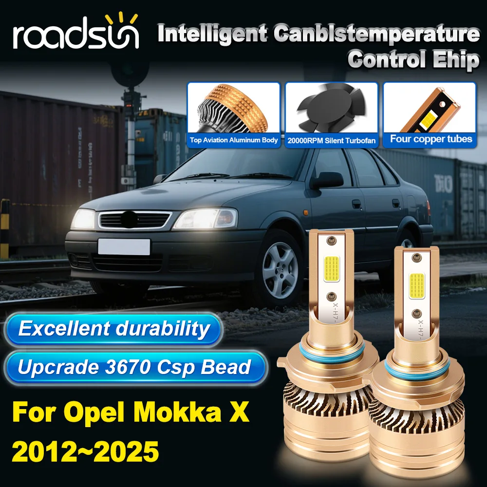 Для Opel Mokka X 2012 ~ 2025 9005 Автомобильная фара Светодиодная фара 28000LM 180 Вт Лампы 6000K Белый чип COB Быстро распространяется нагрев
Для Opel Mokka X 2012 ~ 2025 9005 Автомобильная фара Светодиодная фара 28000LM 180 Вт Лампы 6000K Белый чип COB Быстро распространяется нагрев