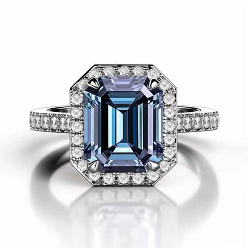 SGARIT 14k White Gold Moisanite Engagement Ring Luxury High Quality Fine Jewelry for Woman Gift Princess Cut Diamond 3ct Diamond
SGARIT 14k White Gold Moisanite Engagement Ring Luxury High Quality Fine Jewelry for Woman Gift Princess Cut Diamond 3ct Diamond