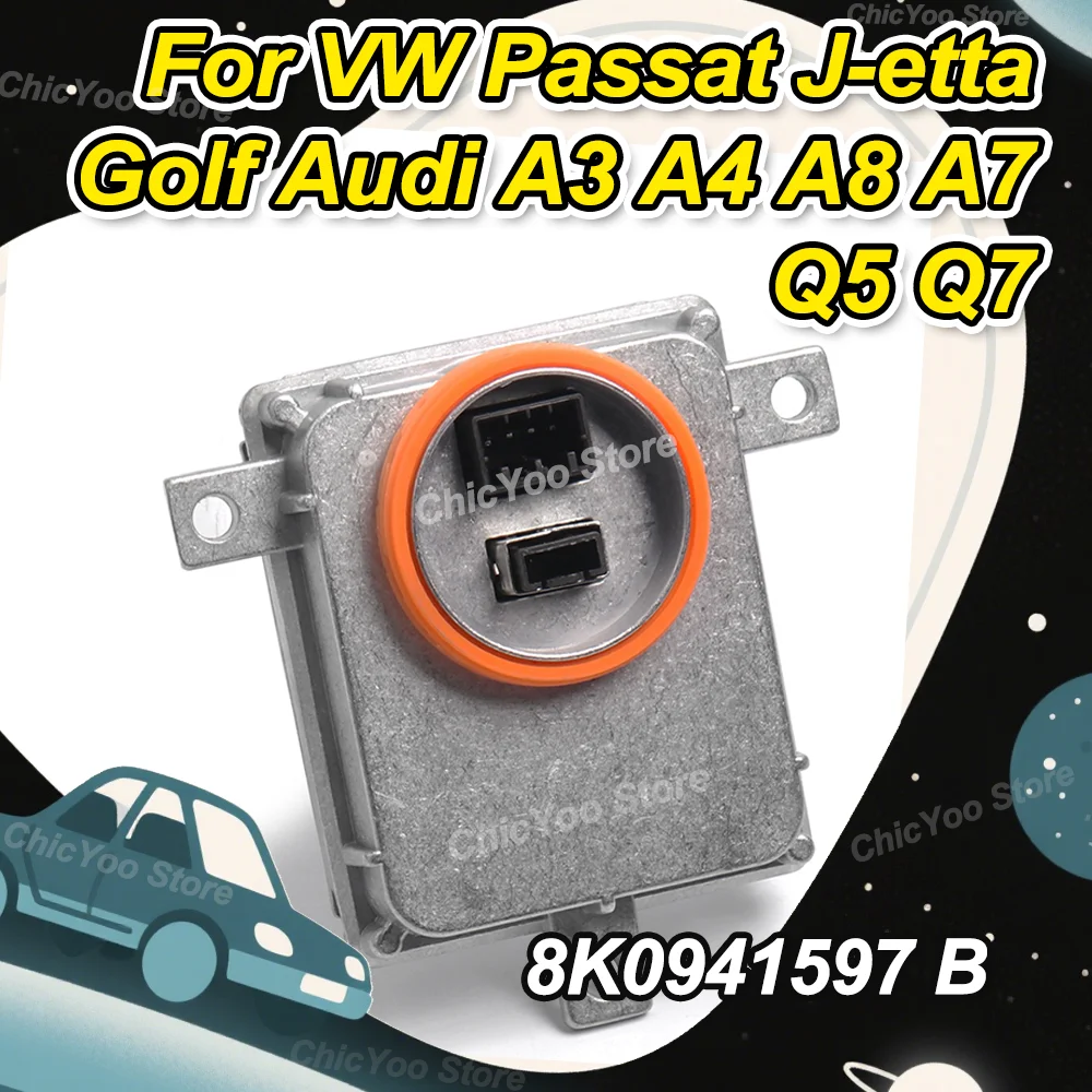 Headlight Xenon Ballast Control Unit 8K0941597 B For VW Passat J-etta Golf Audi A3 A4 A8 A7 Q5 Q7
Headlight Xenon Ballast Control Unit 8K0941597 B For VW Passat J-etta Golf Audi A3 A4 A8 A7 Q5 Q7