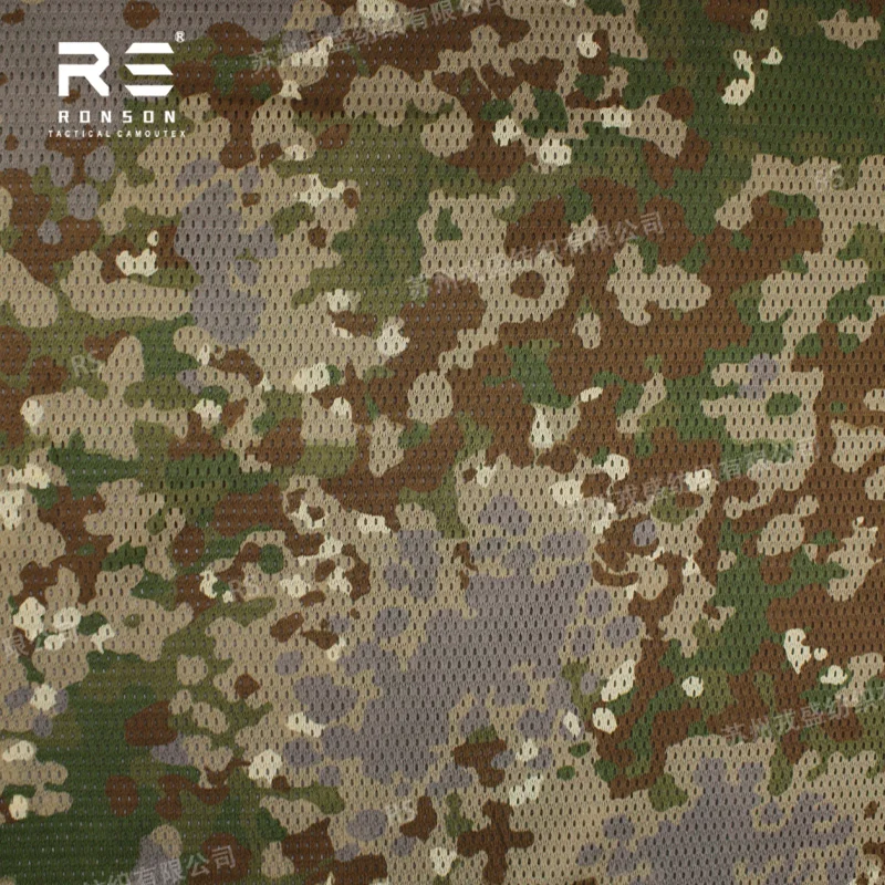 MULTITARN Camouflage Printed 120gsm Light Weight Double Sided Printed Polyester Mesh Fabric Stretch for Tactical Gears Face Mask
MULTITARN Camouflage Printed 120gsm Light Weight Double Sided Printed Polyester Mesh Fabric Stretch for Tactical Gears Face Mask