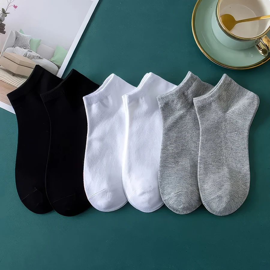 40/50 Pairs, Sweat Absorbing and Odor Proof Socks, Unisex Black and White Gray, Suitable for Both Sports and Casual Wear
40/50 Pairs, Sweat Absorbing and Odor Proof Socks, Unisex Black and White Gray, Suitable for Both Sports and Casual Wear