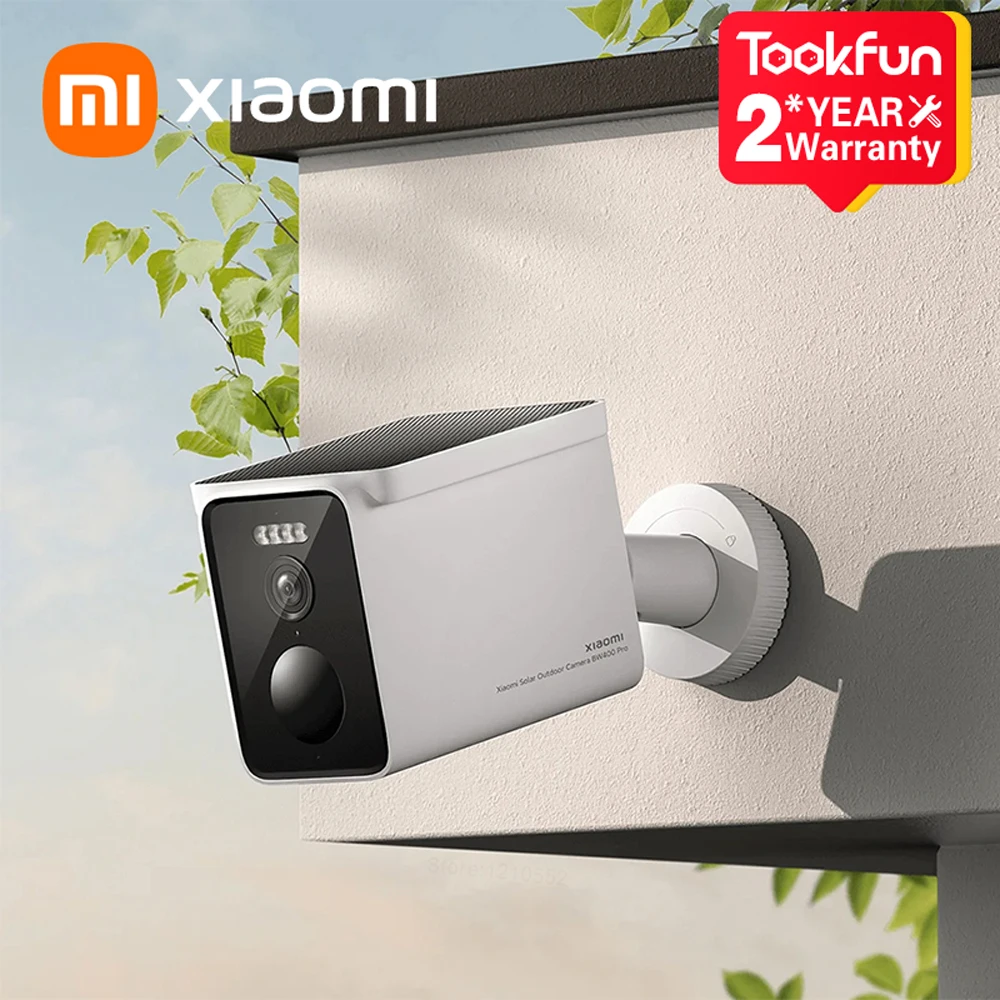 Global Version Xiaomi Solar Outdoor Camera BW400 Pro Set Solar-Powered Battery IP66 Full-Color Night Vision Alexa Cloud storage
Global Version Xiaomi Solar Outdoor Camera BW400 Pro Set Solar-Powered Battery IP66 Full-Color Night Vision Alexa Cloud storage