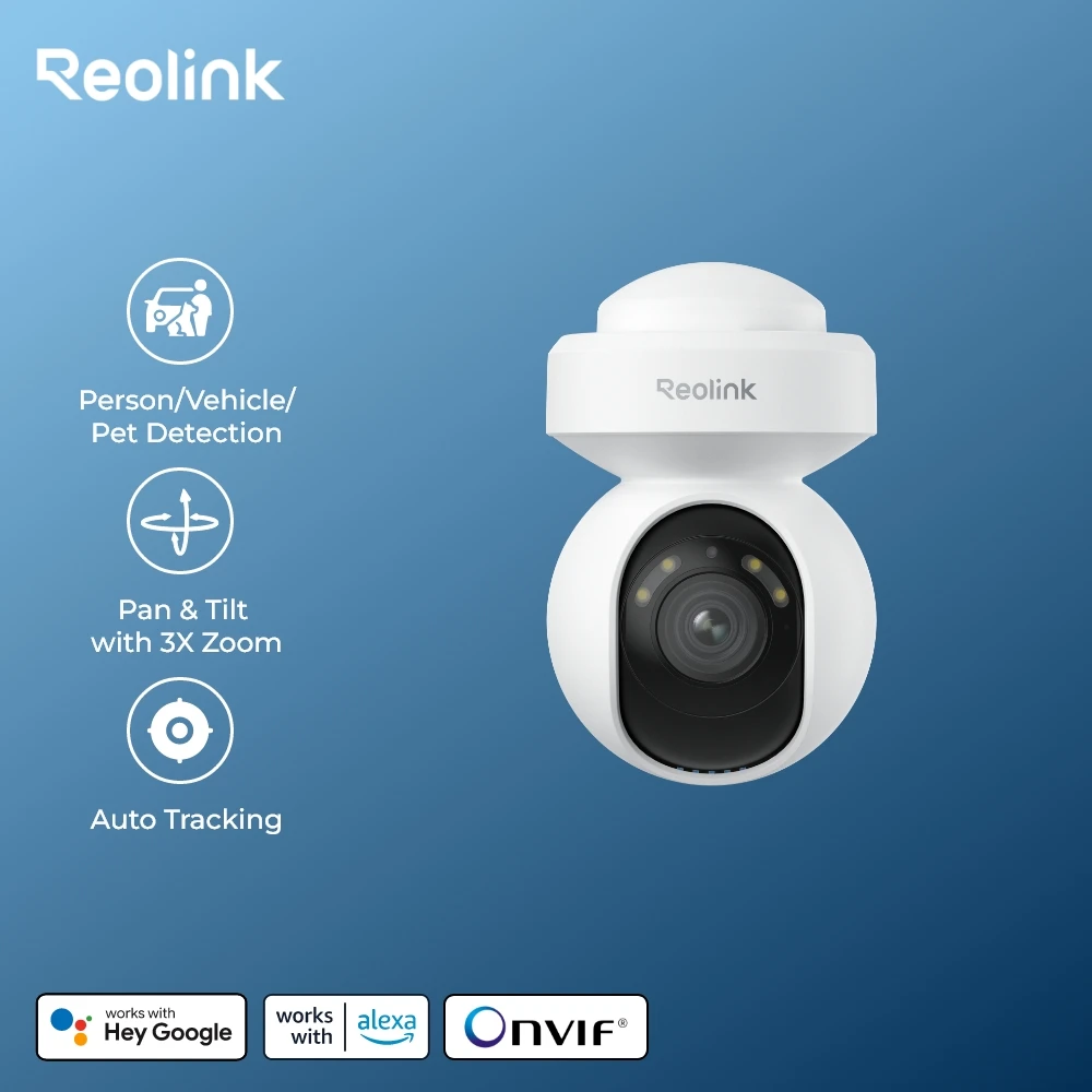 Reolink E1 серия 3MP WiFi камера 4MP Baby Monitor 5MP Пан-tilt IP Cam Smart AI Detection 4K 8MP Home видеокамеры видеонаблюдения
Reolink E1 серия 3MP WiFi камера 4MP Baby Monitor 5MP Пан-tilt IP Cam Smart AI Detection 4K 8MP Home видеокамеры видеонаблюдения