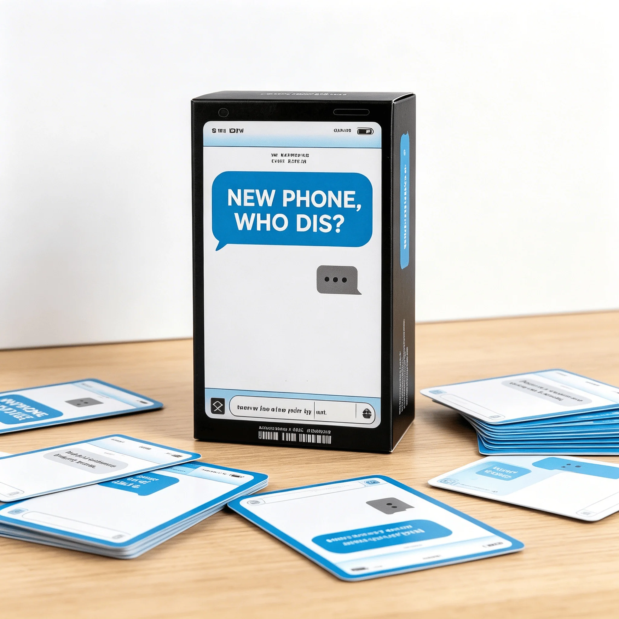 New Phone Who Dis Adult Party Game – The Viral Offline Text Messaging Card Game from Creators of What Do You Meme, 500+ Cards, Hilarious Party Starter for Game Night, Gag Gift for Men and Women 17+
New Phone Who Dis Adult Party Game – The Viral Offline Text Messaging Card Game from Creators of What Do You Meme, 500+ Cards, Hilarious Party Starter for Game Night, Gag Gift for Men and Women 17+
