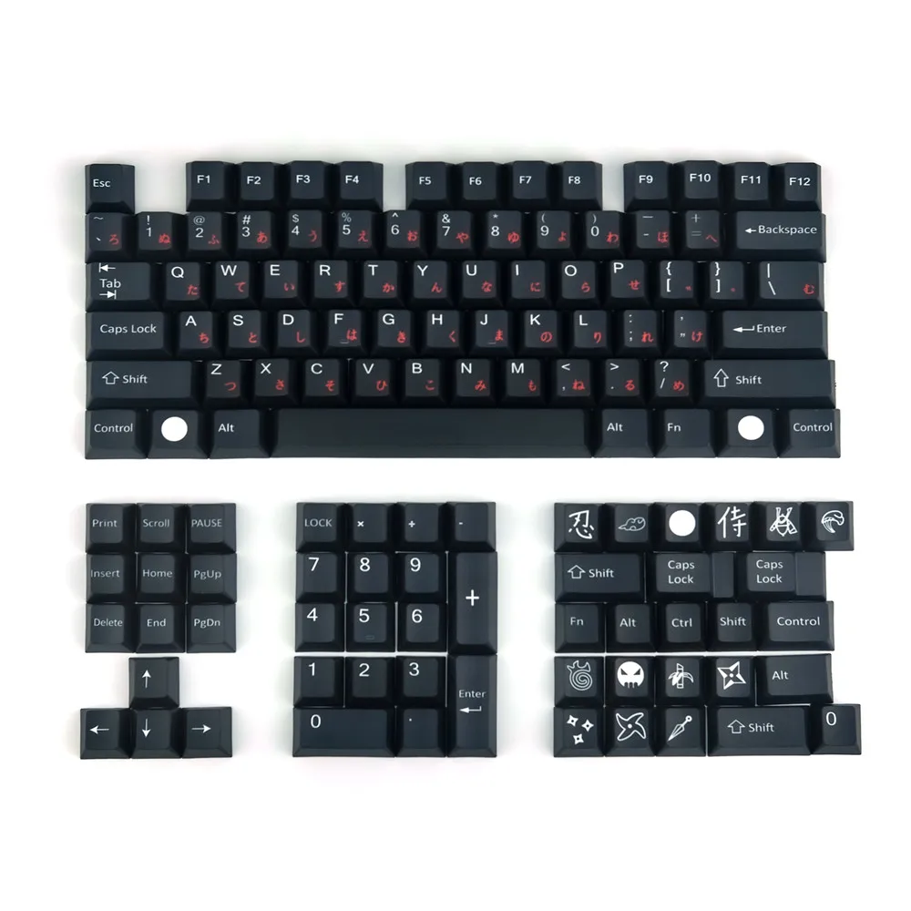 GMK black warrior Keycaps, 124 Keys PBT Keycaps Cherry Profile DYE-SUB Personalized GMK Keycaps For Mechanical Keyboard
GMK black warrior Keycaps, 124 Keys PBT Keycaps Cherry Profile DYE-SUB Personalized GMK Keycaps For Mechanical Keyboard