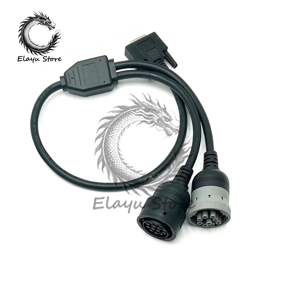 For CAT 9+14 pin ET4 with Ethernet 478-0235 adapter Connect cable wiring harness for Caterpillar ET4 Diagnostic scanner Tool kit
For CAT 9+14 pin ET4 with Ethernet 478-0235 adapter Connect cable wiring harness for Caterpillar ET4 Diagnostic scanner Tool kit