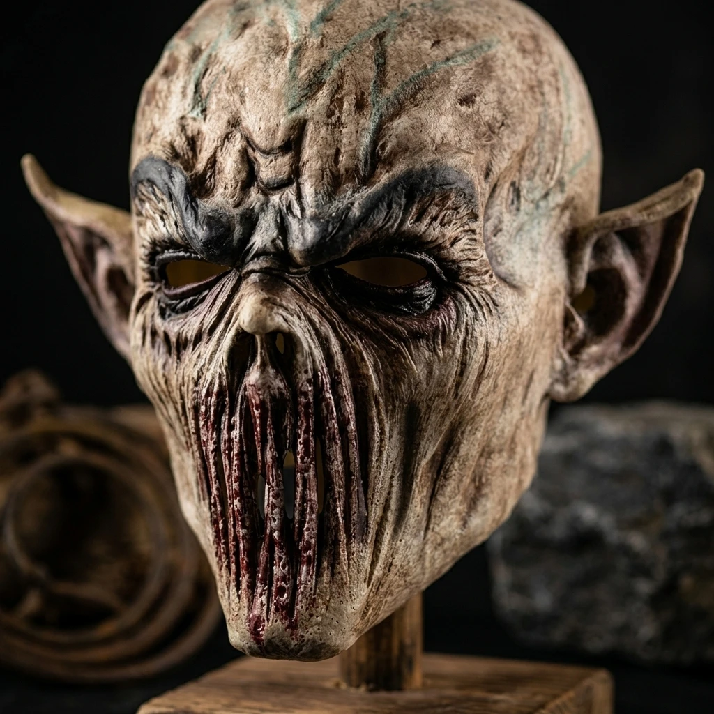 Zombie Face Mask Essential for Halloween Cosplay and Professional Actors, High-Quality Natural Latex, Realistic Wound Details
Zombie Face Mask Essential for Halloween Cosplay and Professional Actors, High-Quality Natural Latex, Realistic Wound Details