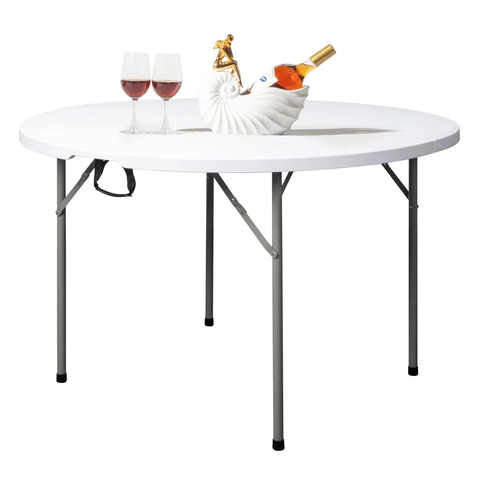 Replace 94515737】48inch Round Folding Table Outdoor Folding Utility Table White
Replace 94515737】48inch Round Folding Table Outdoor Folding Utility Table White