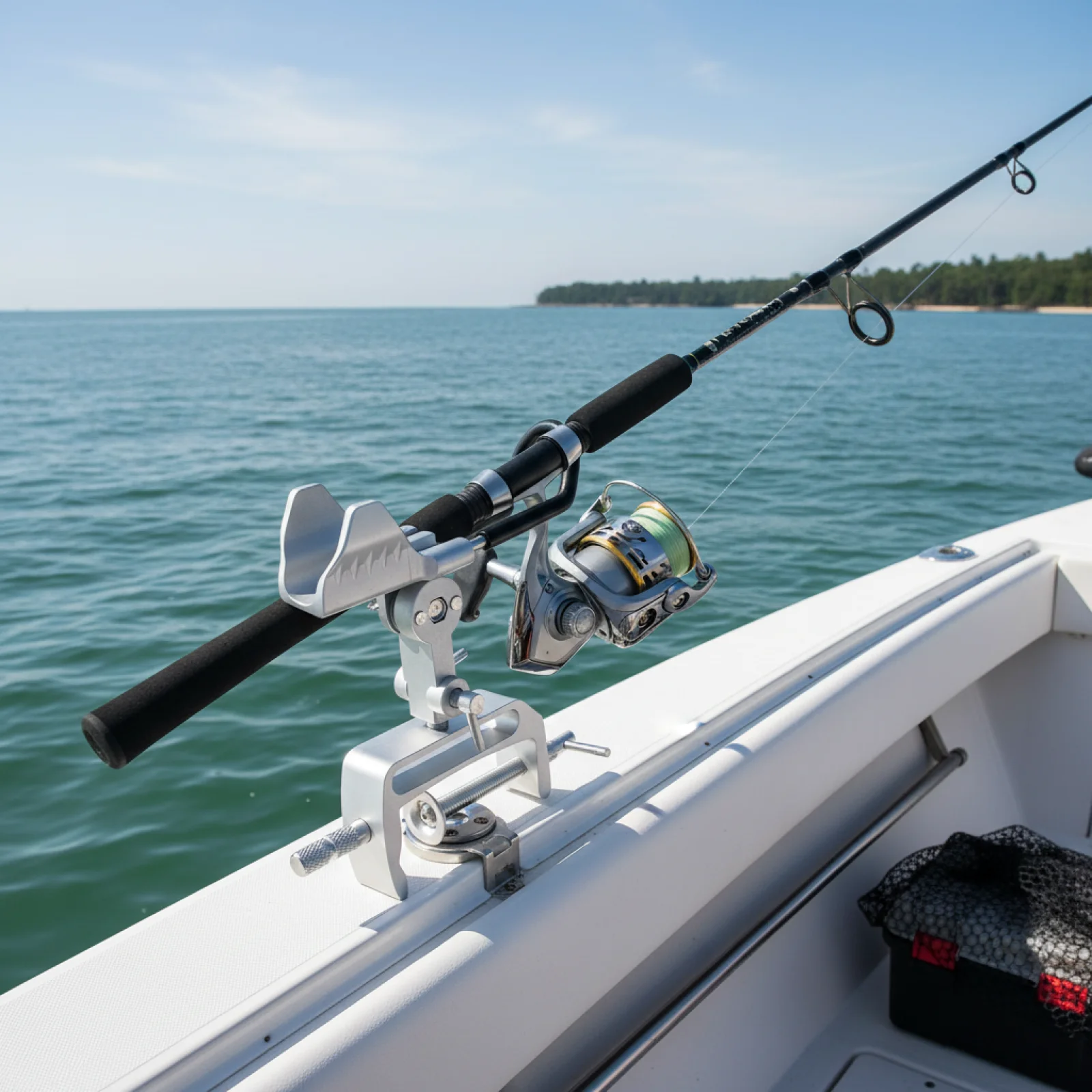 Aluminum Alloy Fishing Rod Holder Universal Boat Rod Support Stand Rack with Clamp 360 Rotation for Freshwater Sea Dock
Aluminum Alloy Fishing Rod Holder Universal Boat Rod Support Stand Rack with Clamp 360 Rotation for Freshwater Sea Dock